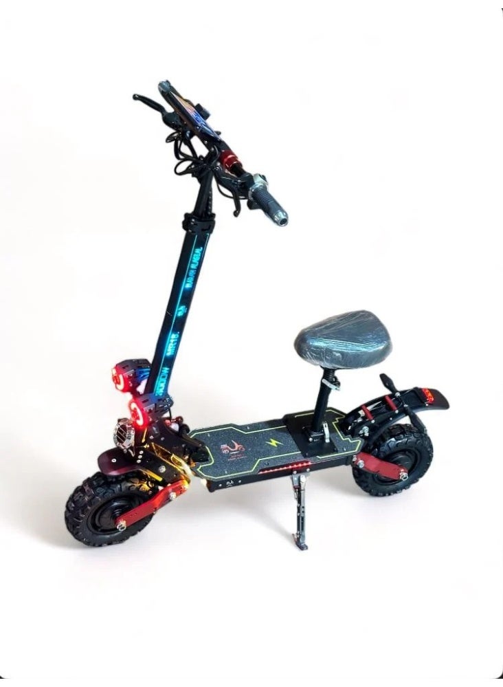 سكوتر كهربائي الاصدار الجديد محركين 48 فولت